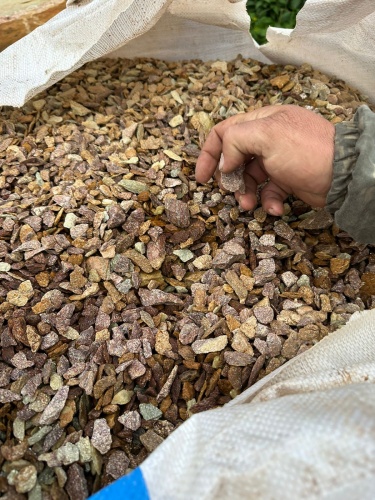 Златолит персиковый декоративная каменная крошка купить в Республике Коми