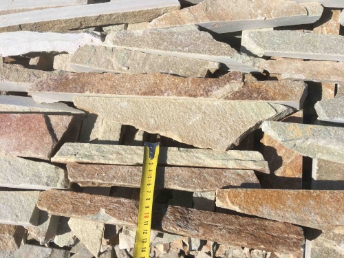 Горбушка златолит золотистый для облицовки купить в Республике Коми