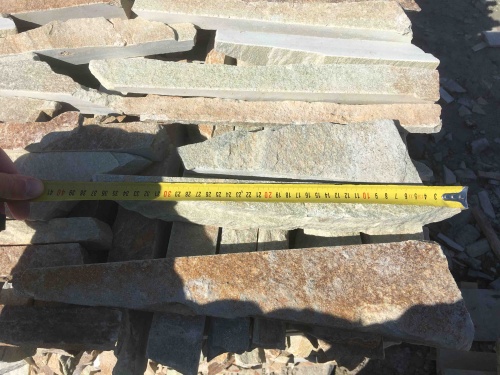 Горбушка златолит золотистый для облицовки купить в Республике Коми