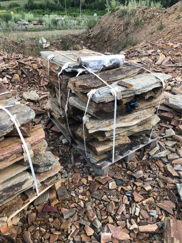 Плитняк кора дерева 50-100мм для пошаговых дорожек купить в Республике Коми