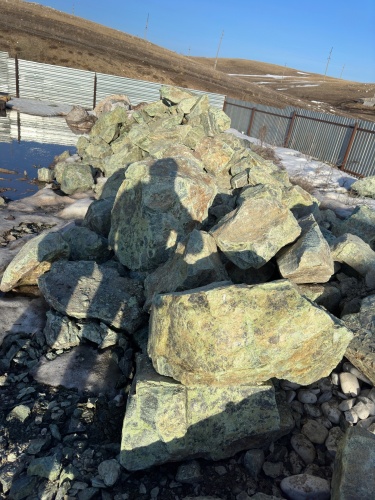 Камни для ландшафтного дизайна зелёные 10-60 килограмм купить в Республике Коми