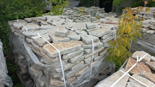 Гранитный плитняк галтованный для парковки купить в Республике Коми