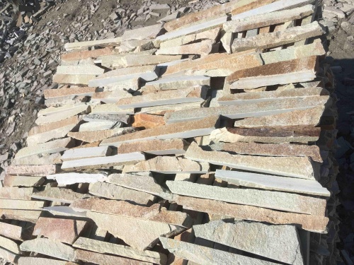 Горбушка златолит золотистый для облицовки купить в Республике Коми