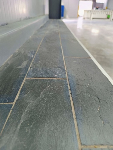 Плитка чёрная из натурального камня фасадная 30 см * 5 см, толщина 7 мм -30 мм купить в Республике Коми