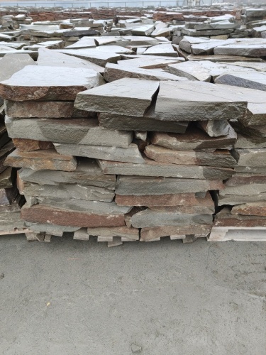 Плитняк песчаник серо-зелёный для мощения 60-65 мм купить в Республике Коми